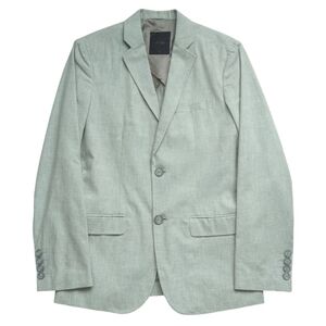 GIORDANO Concepts Cotton Blazer Jacket Light Heather Gray Size IT 48
